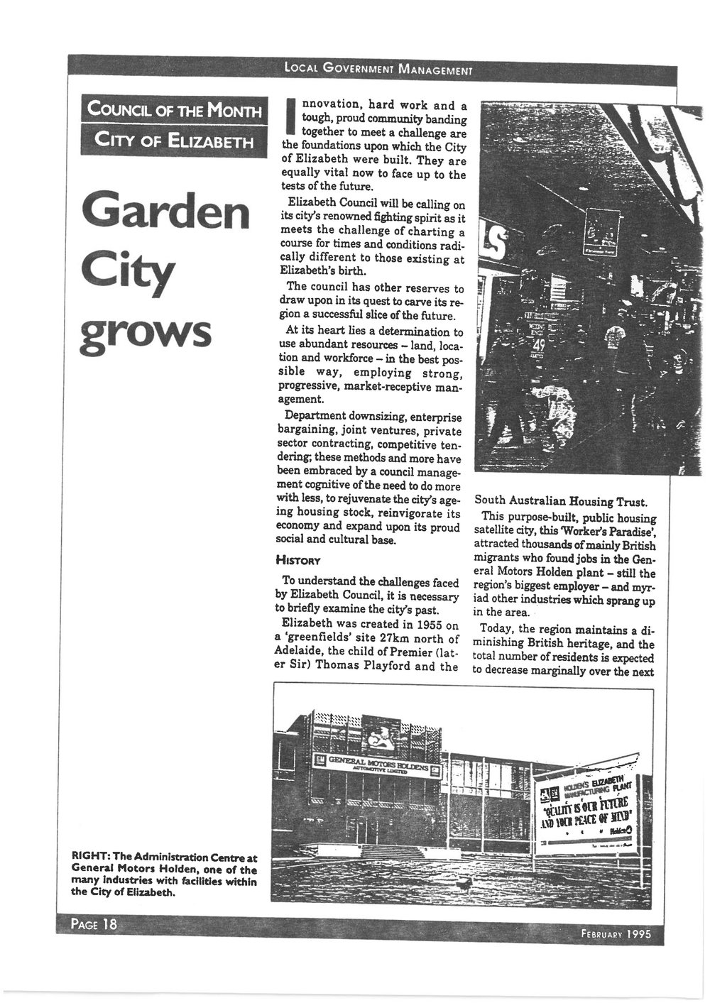 Garden City Grows