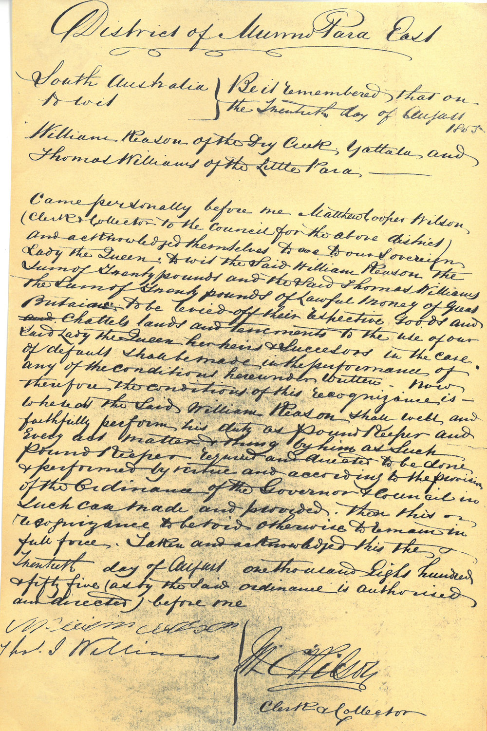 Appointment of Poundkeeper