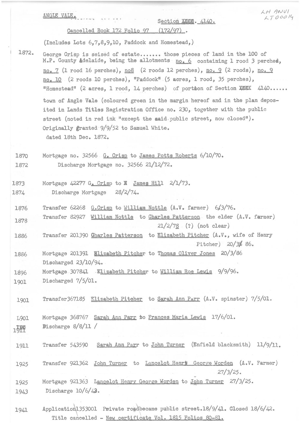 Section 4140 Angle Vale