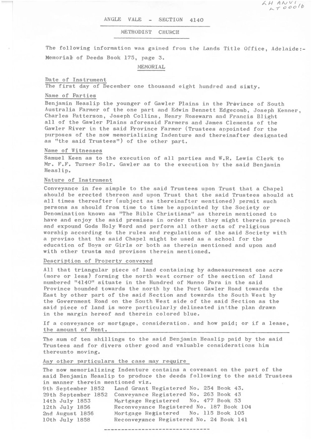 Angle Vale Methodist Church