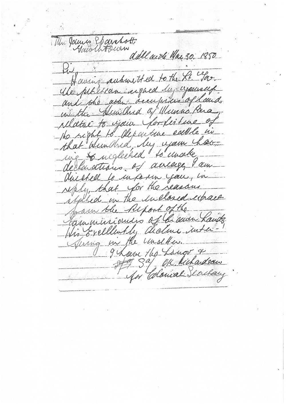 John Cowled Section 7584