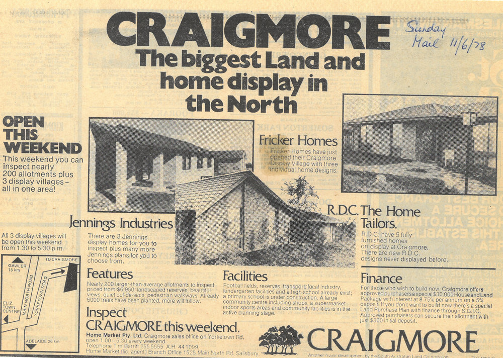 Craigmore Estate Development
