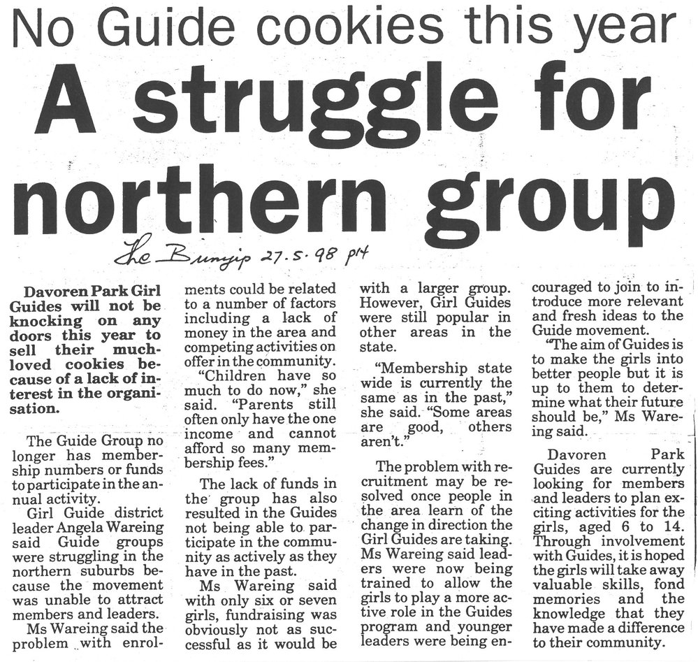 Davoren Park Girl Guides