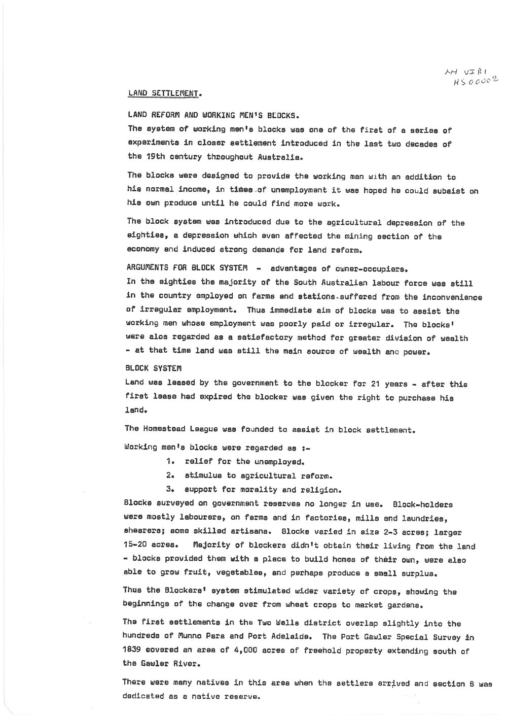 Virginia's Working Men's Blocks