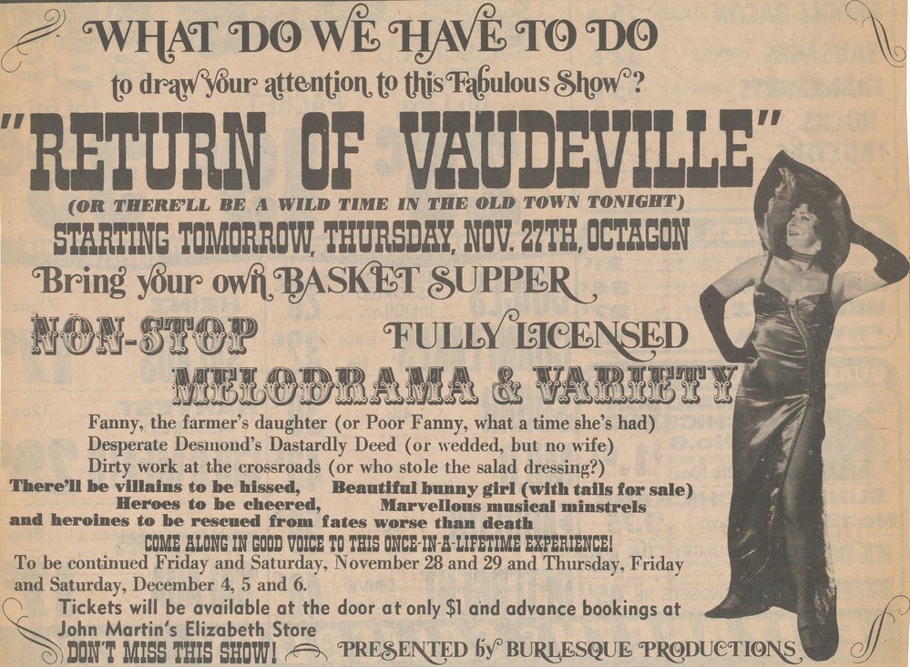 Return to Vaudeville