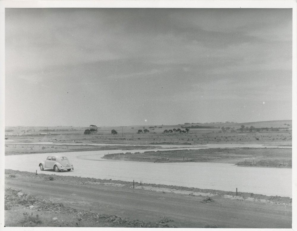 Elizabeth town centre: 1958