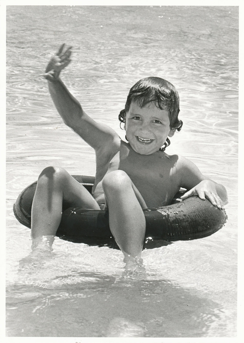 Michael Bois at the Elizabeth Aquadome: 1987