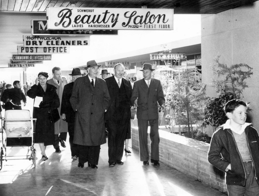 Elizabeth South Shopping Centre: 1958