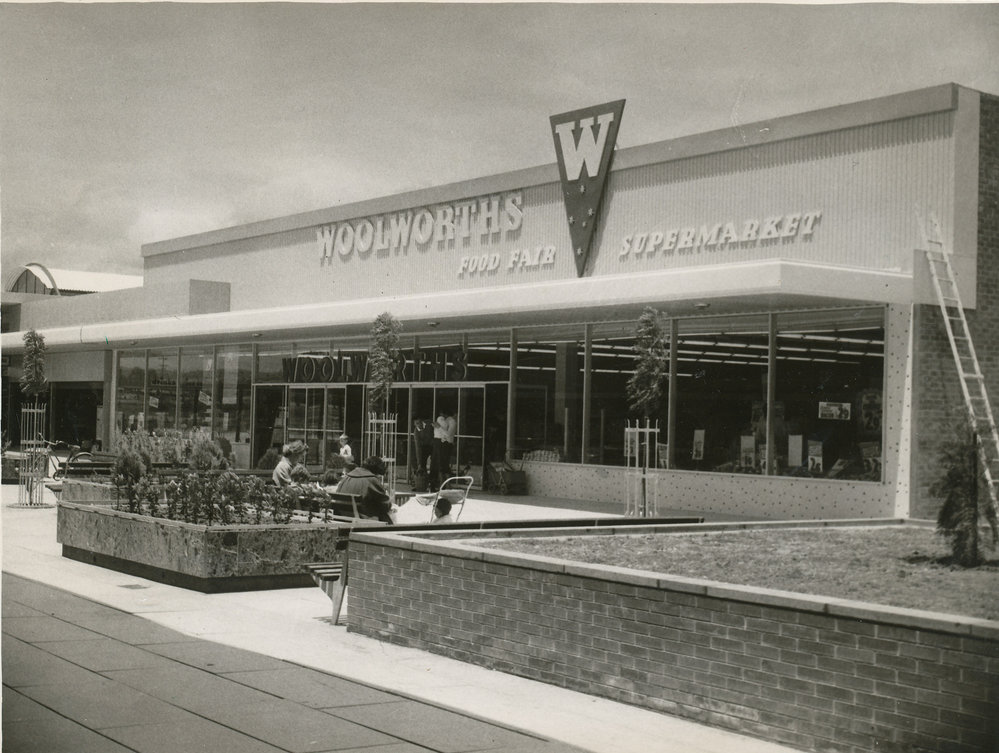 Woolworths Supermarket, Elizabeth Town Centre: 1960