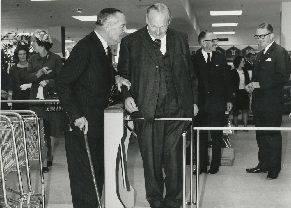 Opening of John Martins, Elizabeth Shopping Centre: 1964