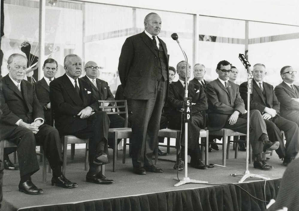 Opening of John Martins, Elizabeth Shopping Centre: 1964