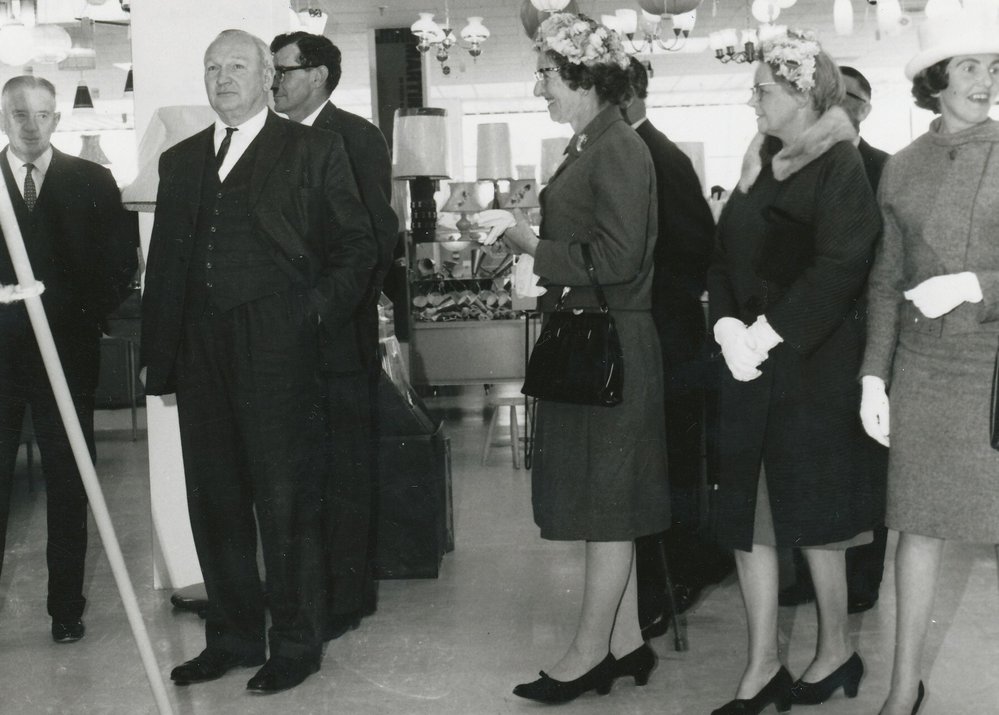 Opening of John Martins, Elizabeth Shopping Centre: 1964