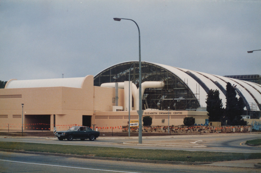 Elizabeth Aquadome, exterior view