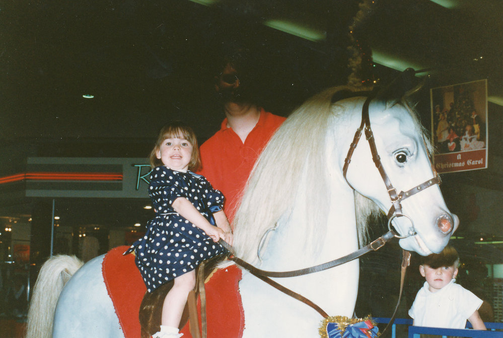Christmas shopping at Elizabeth City Centre: 1994
