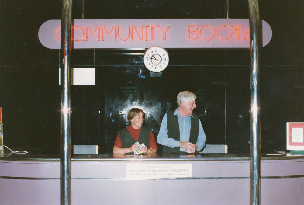 Information Booth at Elizabeth City Centre: 1994