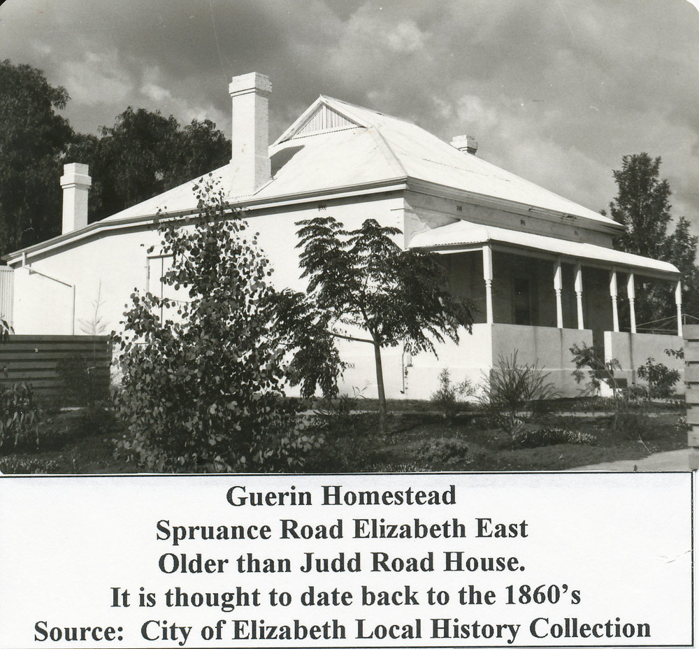 Former Guerin Homestead, Spruance Road, Elizabeth East