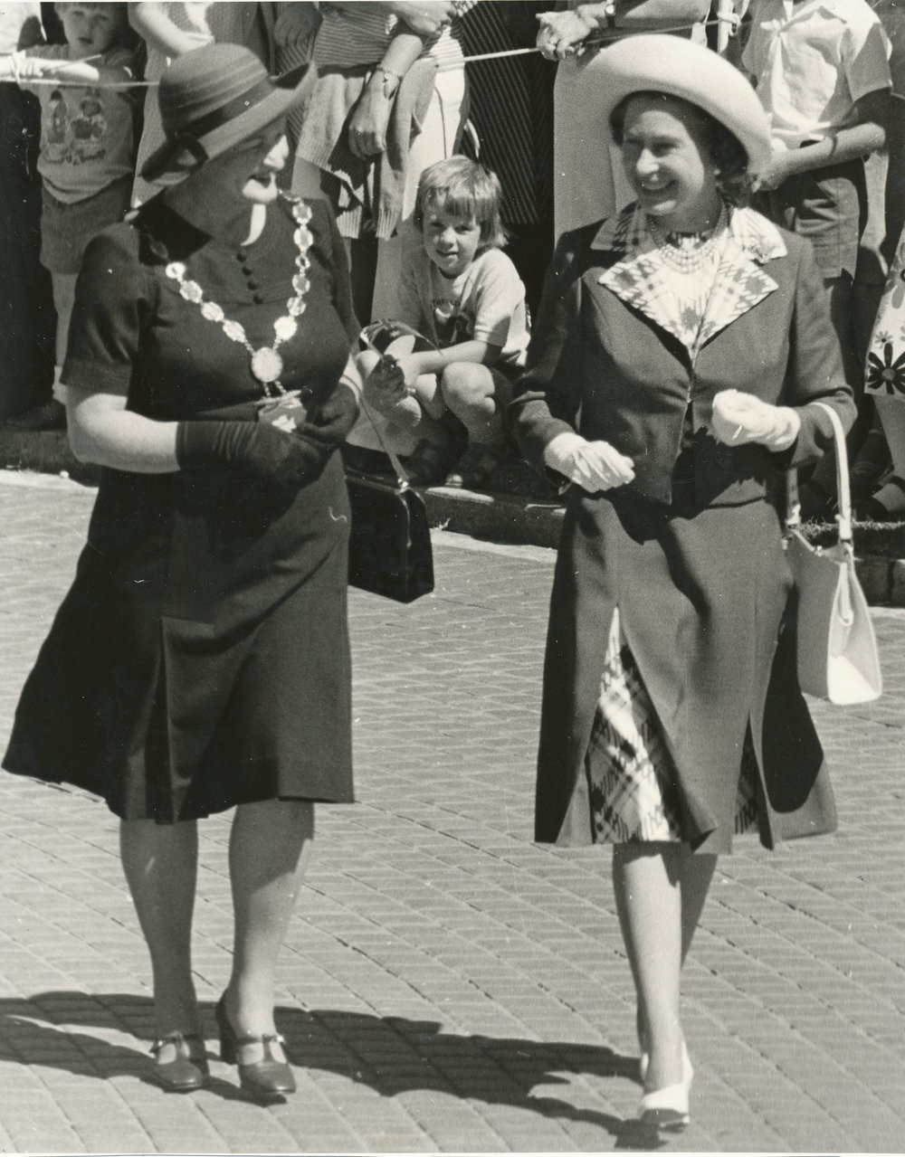 Queen Elizabeth II visit to Elizabeth: 1977