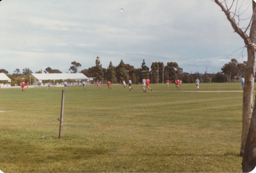 Football game at Elizabeth