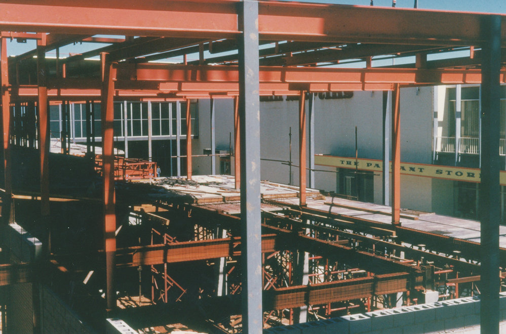 Construction of Elizabeth Public Library: 1968
