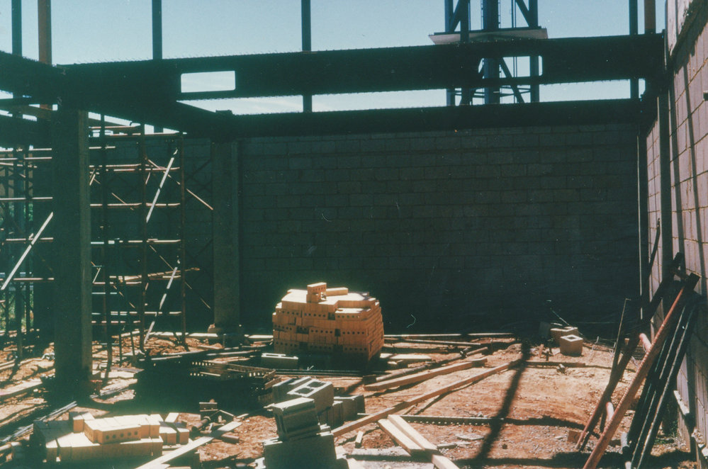 Construction of Elizabeth Public Library: 1968
