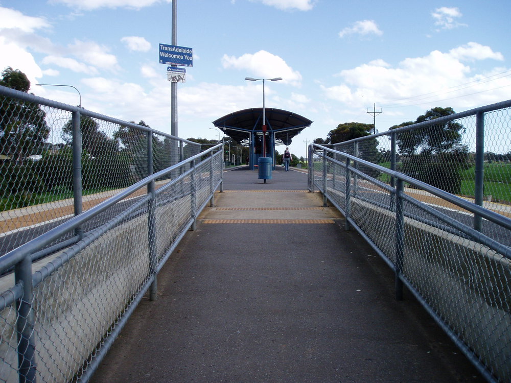 Elizabeth Train Station: 2005