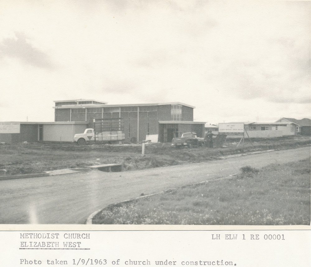 Elizabeth West Methodist church: 1963.