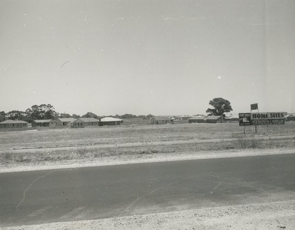 Elizabeth Vale subdivision: 1961