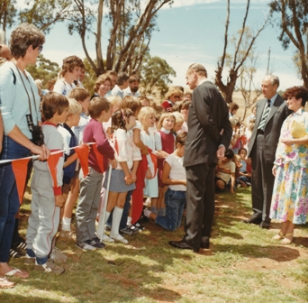 Duke of Edinburgh visit to Elizabeth: 1986