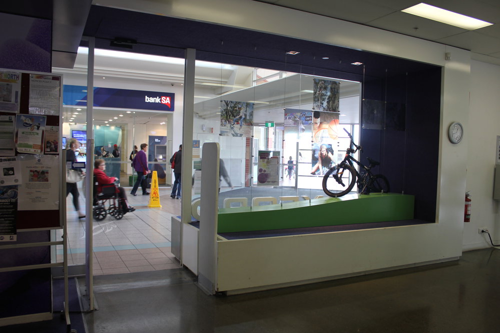 Munno Para Library Entrance: 2015.