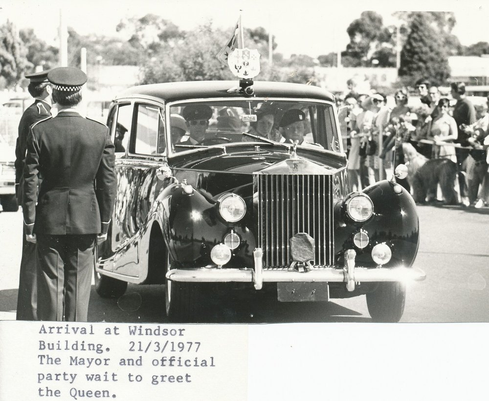 Royal Visit: 1977.