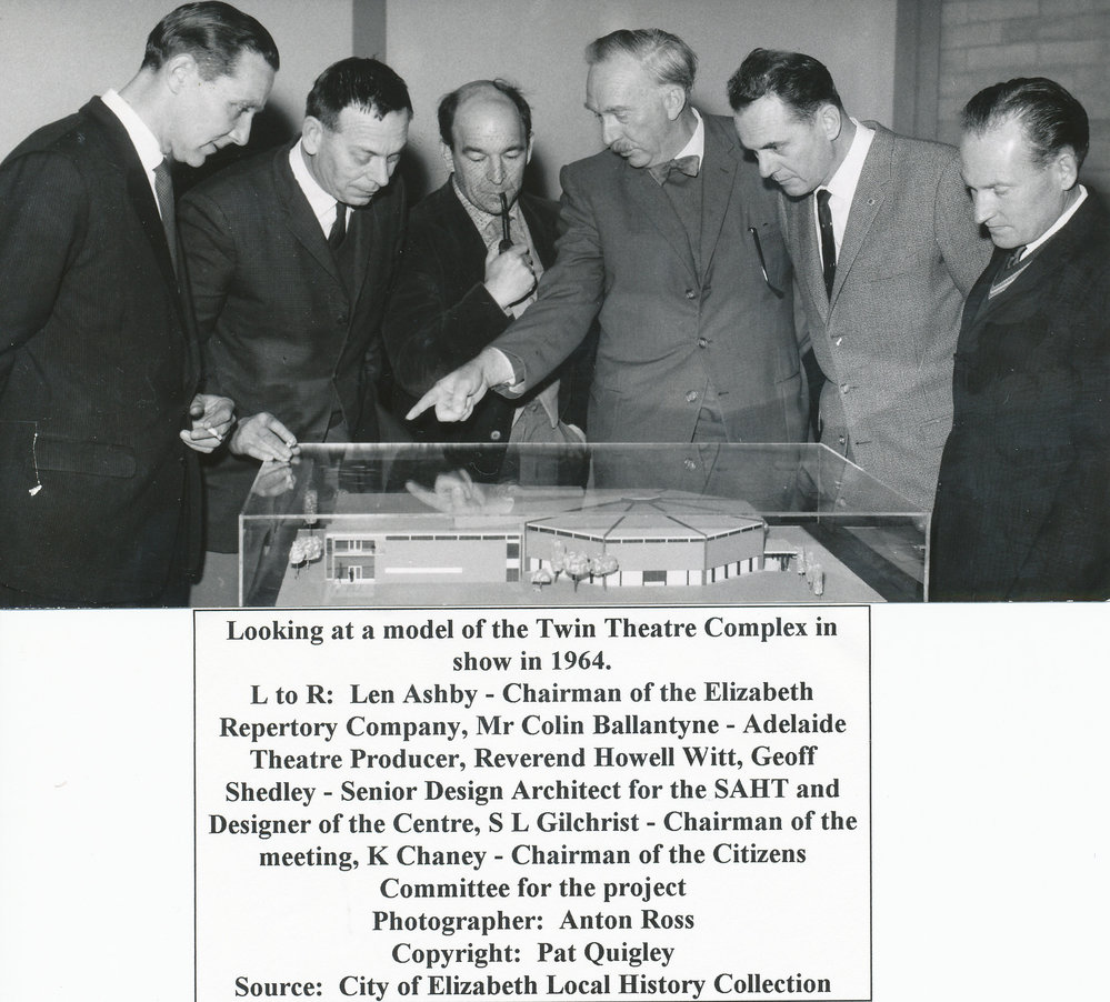 Proposed Theatre complex for Elizabeth: 1964