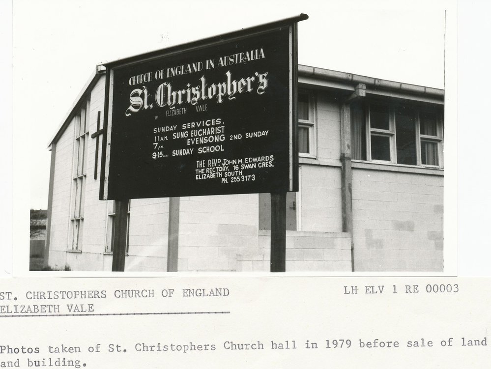St Christopher Church of England, Elizabeth Vale
