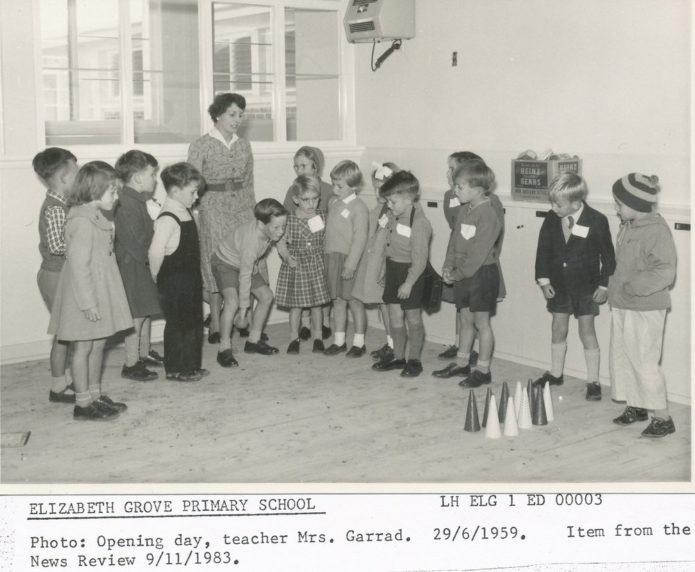 Elizabeth Grove Primary School: 1959