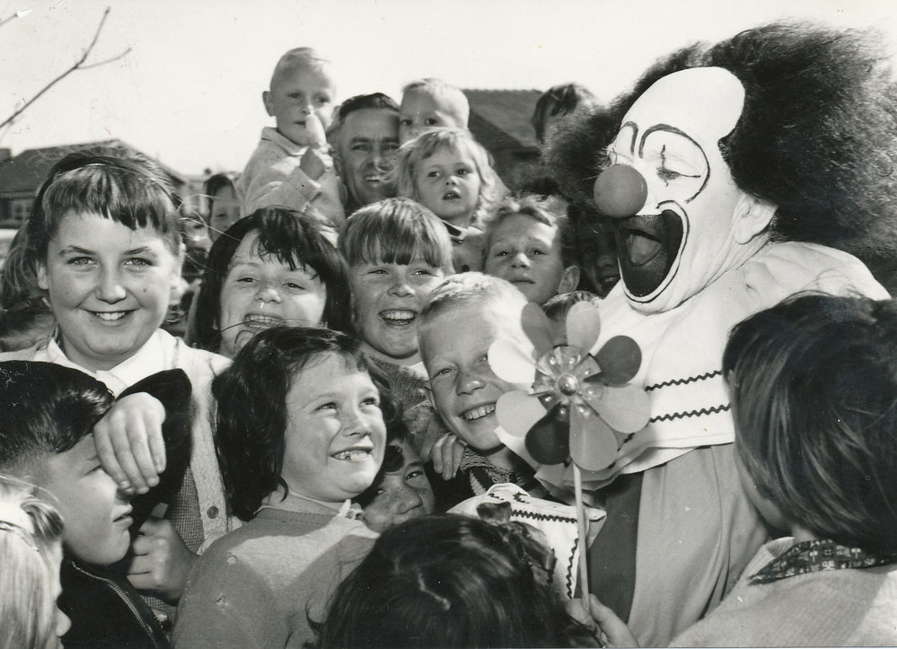Bobo the clown at Elizabeth Grove Kindy
