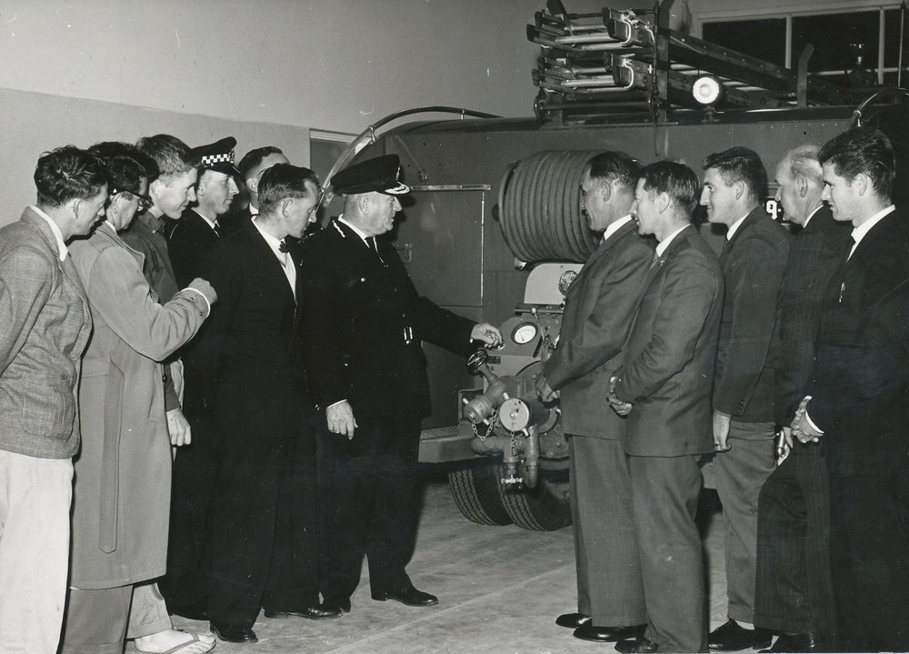 Elizabeth Fire Station opening: 1963