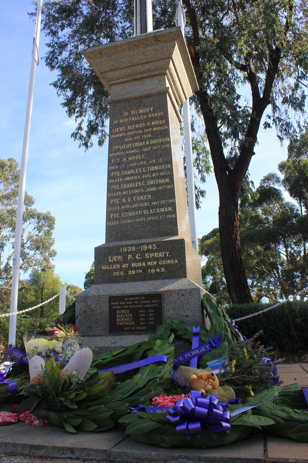 Smithfield War Memorial: 2015
