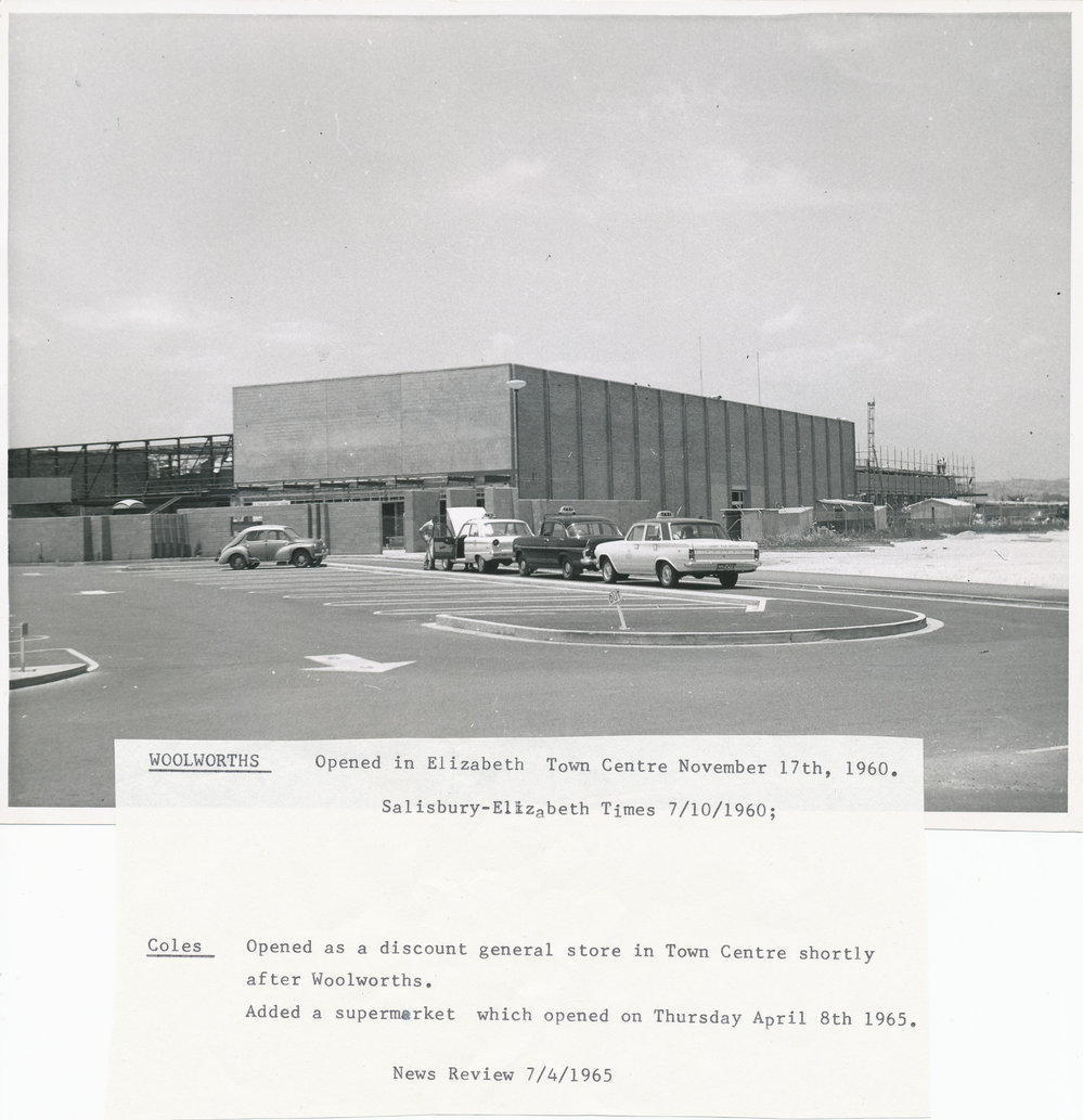 Elizabeth Town Centre.