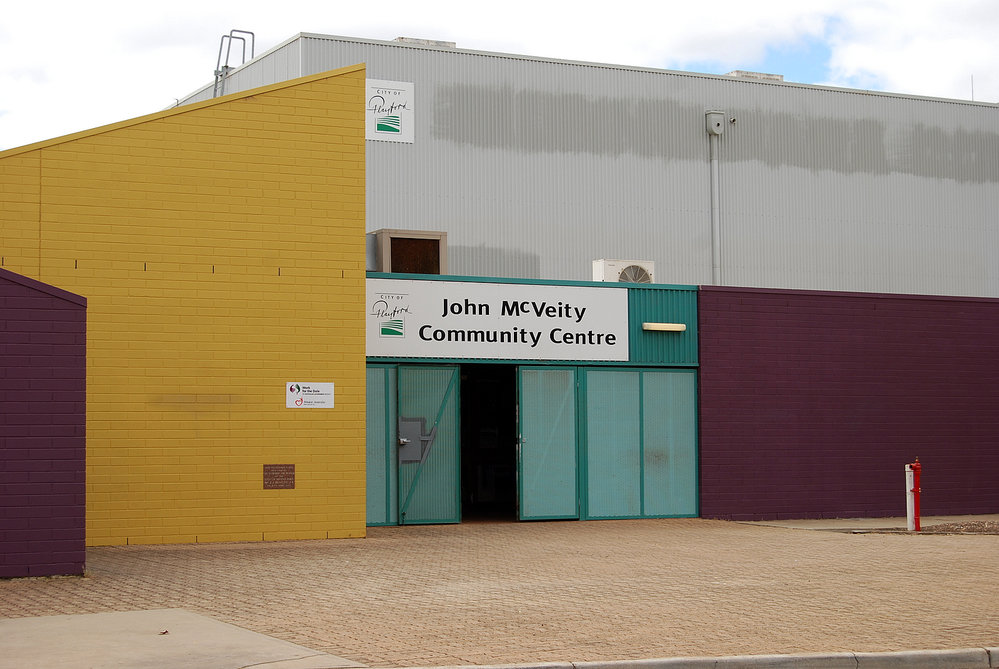 John McVeity centre: 2009