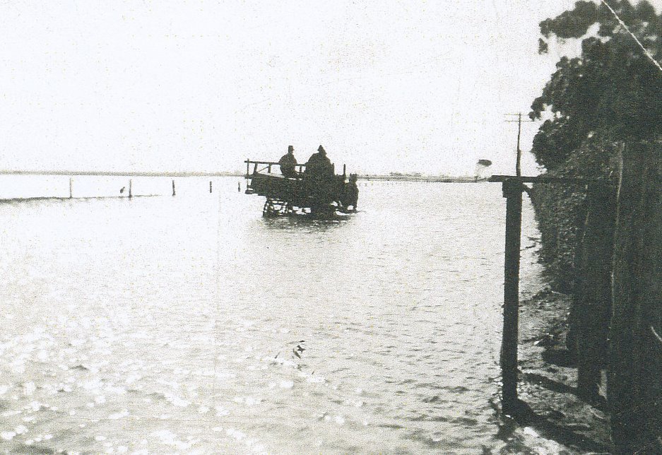 Floods at Smitham Home: 1941