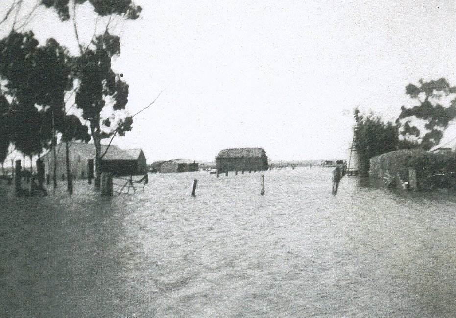 Floods at Smitham Home: 1941