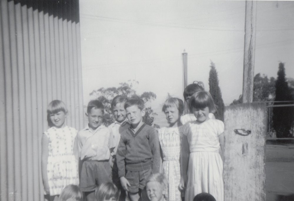 Children Posing for Photograph