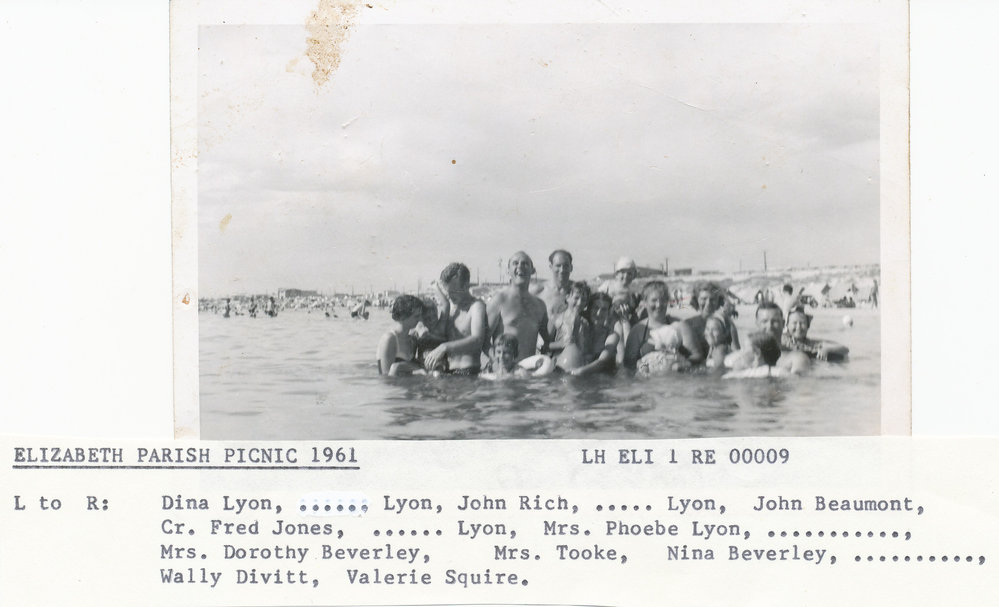 Elizabeth Parish Picnic 1961