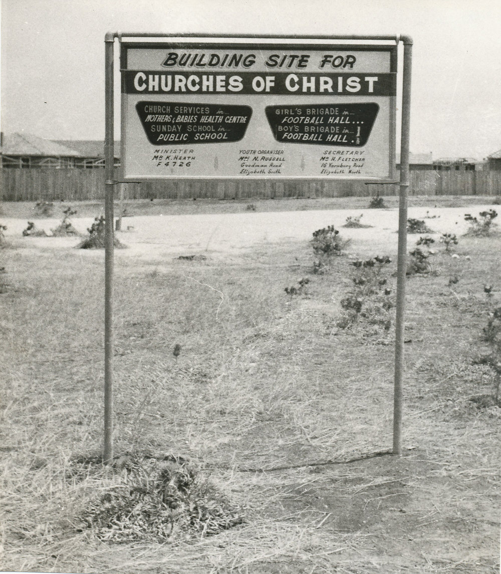 Church of Christ: 1958.
