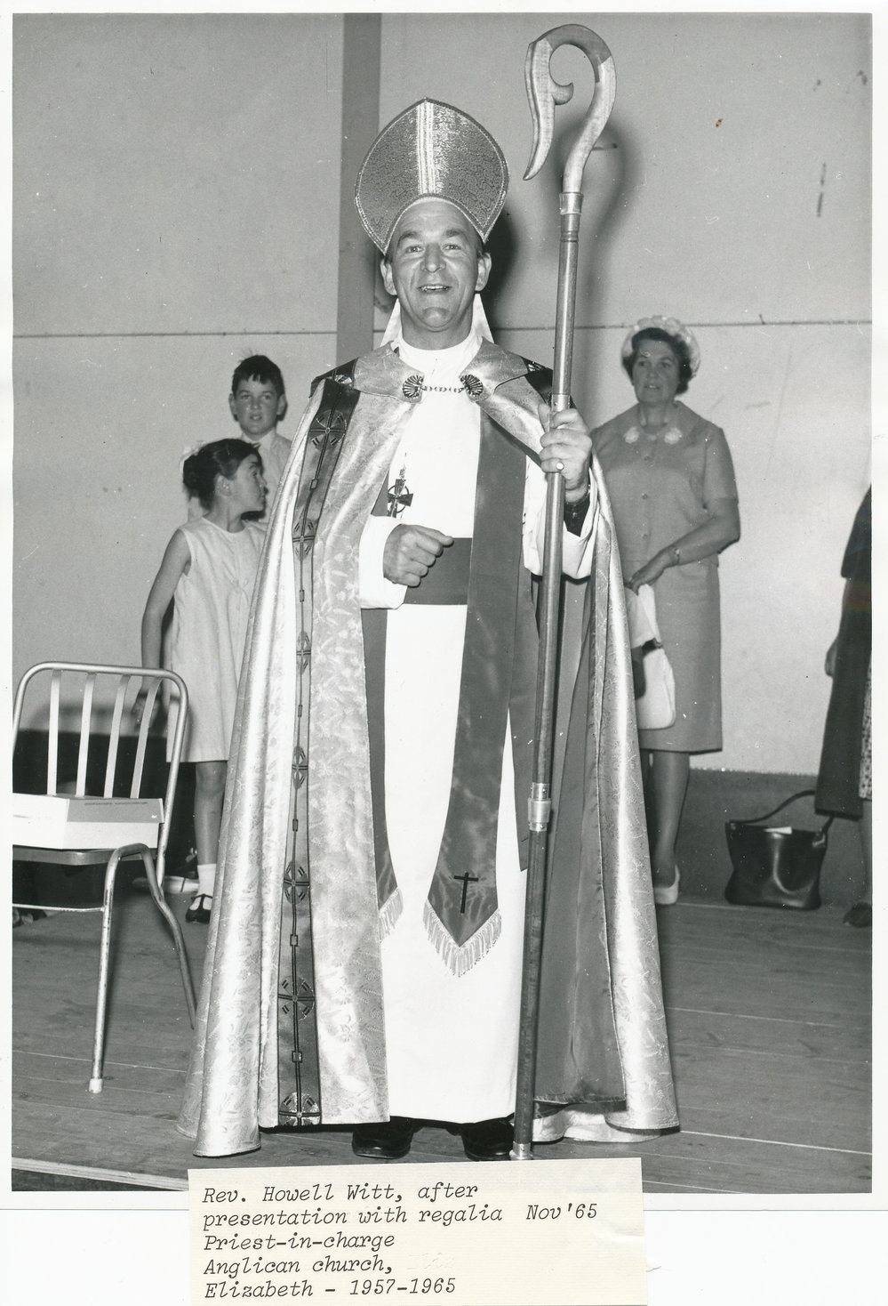Reverend Howell Witt: 1965.