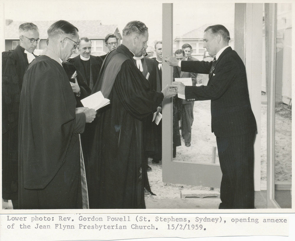 Jean Flynn Presbyterian Church: 1959