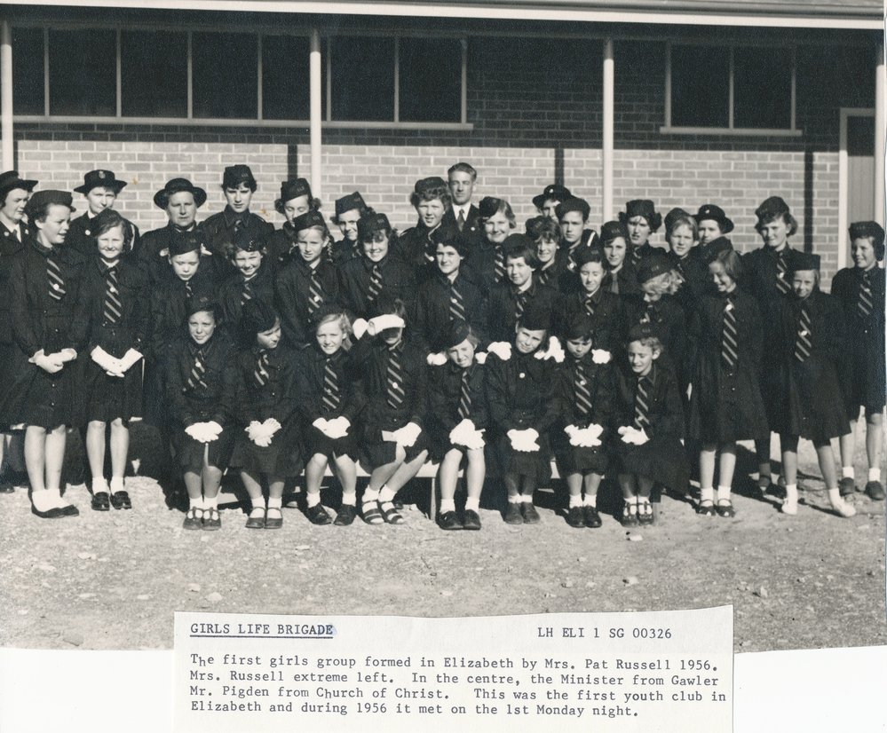 Girls Life Brigade, Elizabeth: 1956