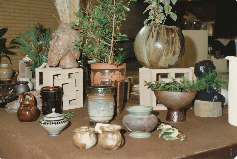 Elizabeth Potters exhibition: 1983