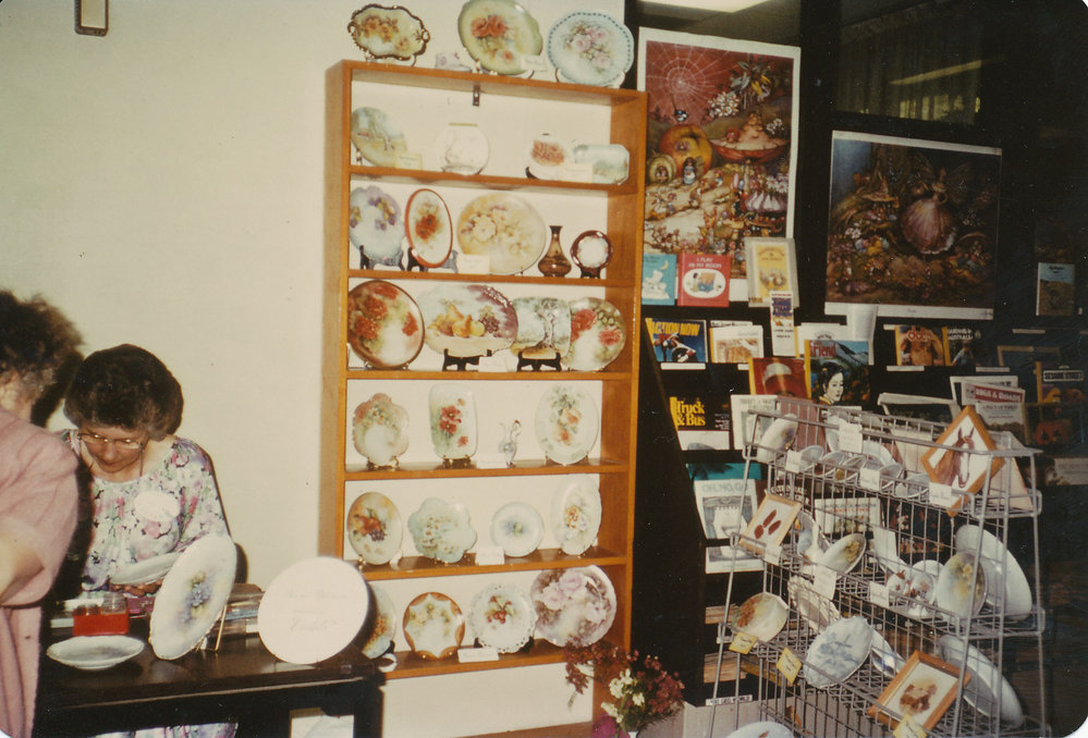 Porcelain Painting Display: 1982