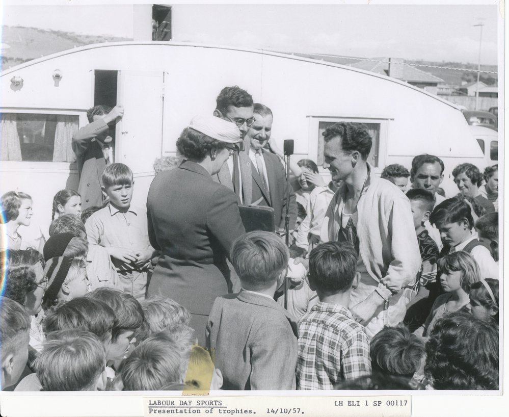 Labour Day Sports at Elizabeth: 1957