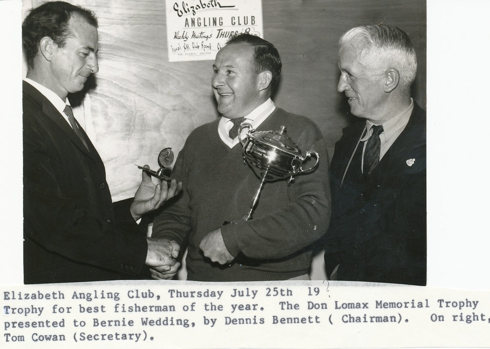 Elizabeth Angling Club: 1960